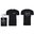 Herren-T-Shirt schwarz mit Heritage-Logo, Gr. XL