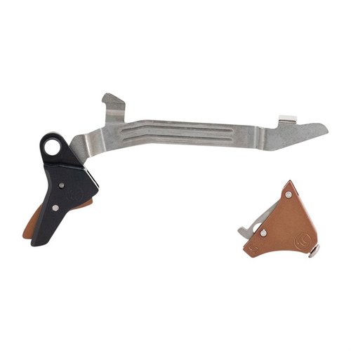 Der Timney Alpha Trigger für Glock Gen 5 verbessert den Abzug auf 3 lbs, bleibt zuverlässig und sicher und ist einfach zu installieren – für präzise Schüsse!