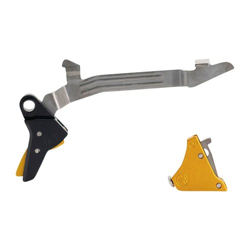 Der Timney Alpha Trigger für Glock Gen 5 bietet eine verbesserte, sichere Abzugserfahrung mit einem klaren 3-Pfund-Abzug und einfacher Installation.