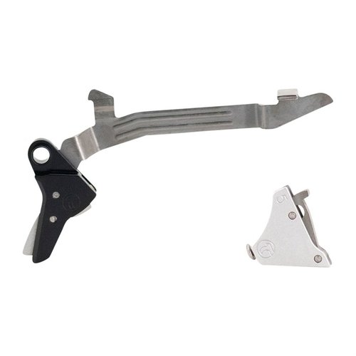 Der Timney Alpha Trigger für Glock Gen 5 bietet eine verbesserte, sichere Abzugserfahrung mit einem sauberen 3lbs Abzug, einfach zu installieren und zuverlässig.