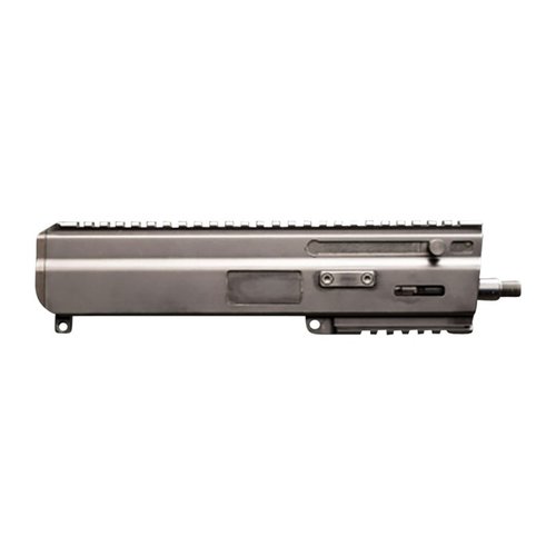 Der MONTGO-9 9mm Upper Receiver bietet dir eine kompakte Bauweise ohne Buffer, eine robuste Aluminiumkonstruktion und vielseitige Anpassungsmöglichkeiten.