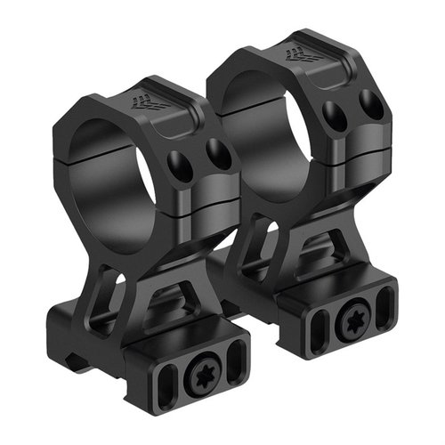 Die Swampfox Freedom Rings II bieten eine leichte, langlebige Montage aus 7075-T6 Aluminium mit kratzfester Beschichtung und vorinstalliertem Anti-Rutsch-Material.