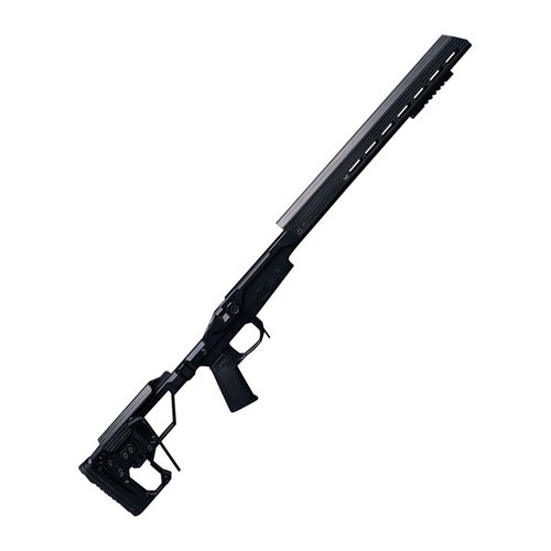 Das Christensen Arms Modern Precision Short Action Chassis ist ultraleicht, verstellbar und aus 7075 Billet-Aluminium gefertigt – perfekt für Remington® 700.