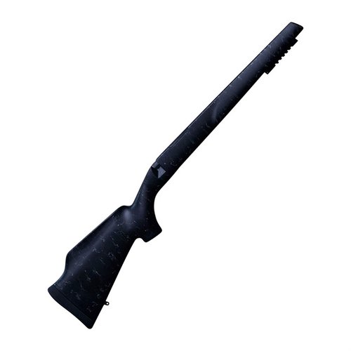 Der Monte Carlo Carbon Fiber Composite Stock für die Remington 700 bietet ein klassisches Gefühl, hohe Wangenhöhe und ein leichtes Design aus Carbon und Fiberglas.