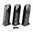 SHIELD ARMS S15 COMBO KIT (3) S15 MAGAZINE & (1) STEEL MAG RELEASE BLACK