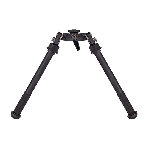 Die GEN2 CANT AND LOC (CAL) ATLAS BIPOD BT69-NC ist leicht, stabil und perfekt für Schützen, die keine Panning-Funktion benötigen. Ideal für präzises Schießen!