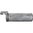 Suppressor-Schild W/U-RAC 6" x 2" Carbonfaser mit schwarzer Hardware