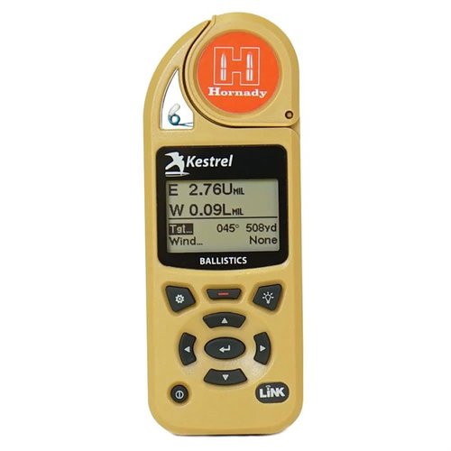 Der Kestrel 5700 Ballistics Weather Meter mit Hornady 4DOF bietet präzise Ballistiklösungen, Wettermessungen und ist robust, wasserdicht und einfach zu bedienen.