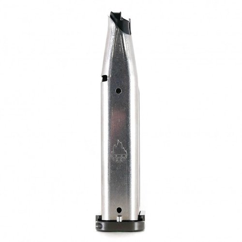 Entdecke die Atlas Gunworks 2011 140MM Magazine mit 21 Schuss: verbesserte Fütterung, zuverlässiger Lockback und hochwertige Materialien für maximale Leistung.
