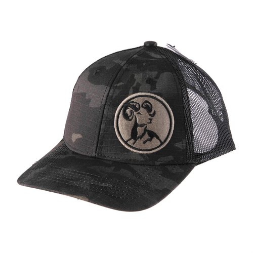 Halte es stylish mit der Brownells Cascade Cap! Das schicke Black MultiCam-Design und das Ram-Logo zeigen deine Brownells-Liebe, während du warm bleibst.