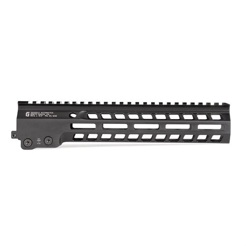 Der Geissele MK14 Super Modular Rail Handguard bietet ein schlankes Profil, zahlreiche M-LOK Montageslots und eine stabile Free-Float Barrel Nut für optimale Leistung.