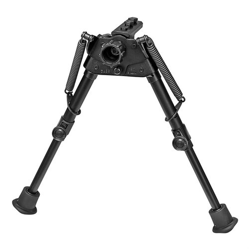 Der S-BR2-MLOK BIPOD von HARRIS ist ultraleicht, selbstnivellierend und eignet sich perfekt für unebenes Terrain. Ideal für Benchshooting, einfach an MLok Handguards zu befestigen.