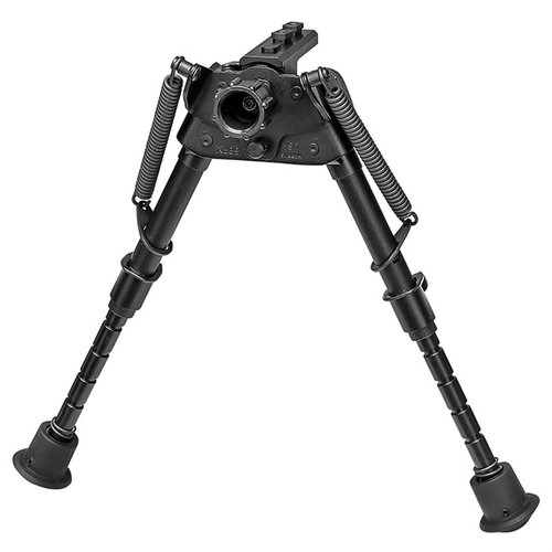 Der S-BRM-MLOK BIPOD von HARRIS ist ultraleicht, hat einstellbare Beine von 6