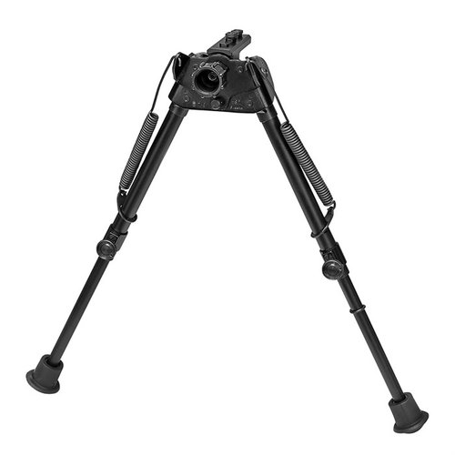 Der HARRIS S-L2-MLOK BIPOD ist ultraleicht (12,4 oz), selbstnivellierend, von 9