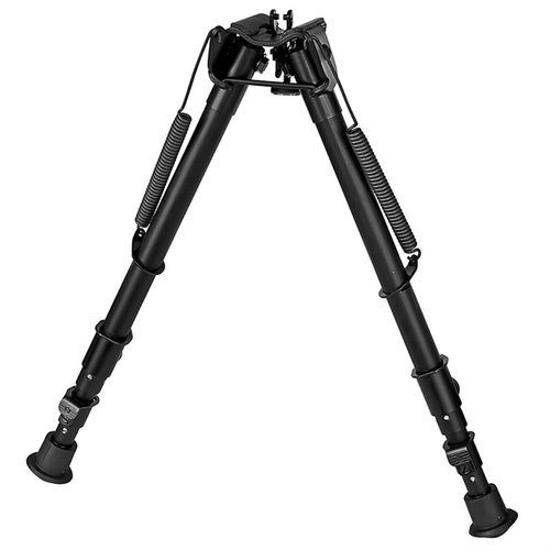 Der 1A2-25 BIPOD von HARRIS ist ultraleicht, aus hochwertigem Material, verstellbar von 12" bis 25" und bietet Stabilität für präzises Schießen.