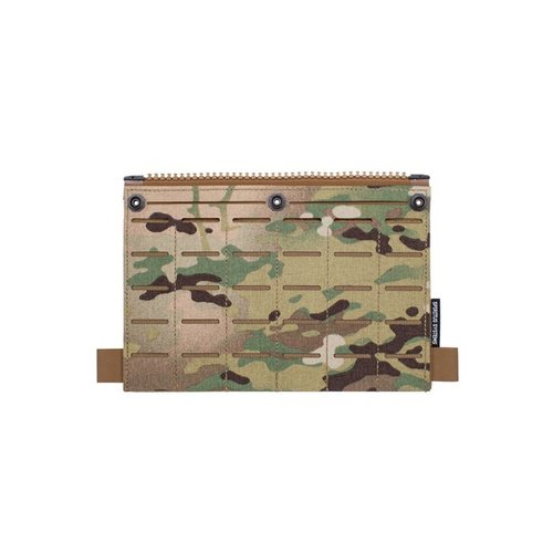 Die Back Panel MOLLE Flap bietet sechs MOLLE-Spalten für die LV/119 Assault Panel Core, ideal zum Anbringen von Taschen über dem Hauptfach.