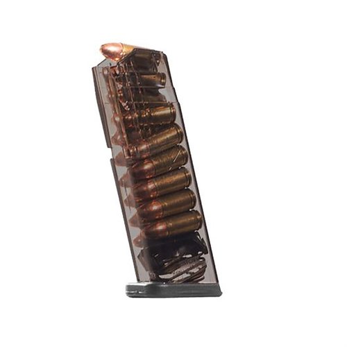 Die SIG SAUER 320 Magazine bieten extreme Schlagfestigkeit, chemische Beständigkeit und eine transparente Bauweise, um deine Munitionsanzahl zu sehen.
