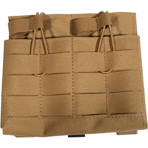 Das Double 7.62 Mag Panel von Grey Ghost Gear ist leicht, bietet Platz für zwei 20er 7.62x51 NATO Magazine und hat eine verstellbare Bungee-Riemen für leisen Zugriff.