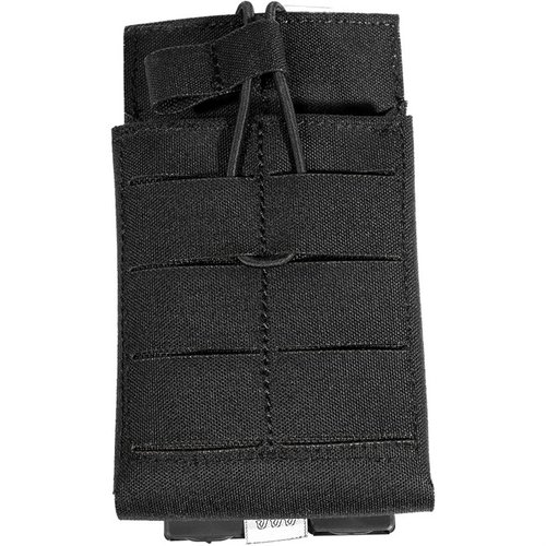 Die Single 7.62 Mag-Pouch von Grey Ghost Gear ist leicht, bietet Platz für ein 20-Schuss-Magazin und hat ein offenes Design mit verstellbarem Bungee-Riemen.
