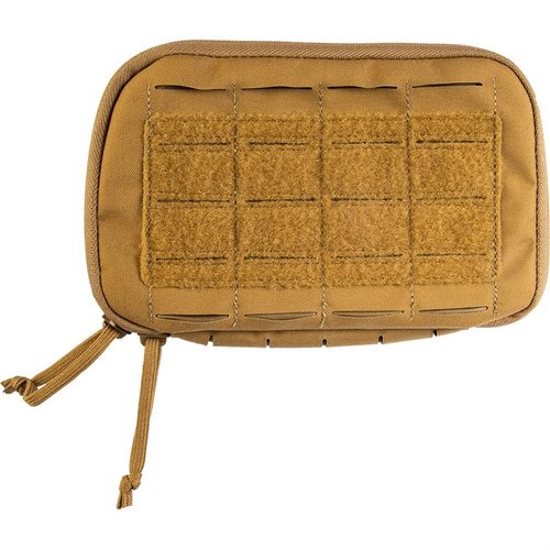 Die ADMIN ENHANCED THIN POUCH von GREY GHOST GEAR ist leicht, dünn und bietet Platz für kleine Utensilien mit elastischen Schlaufen und einem sicheren Reißverschluss.