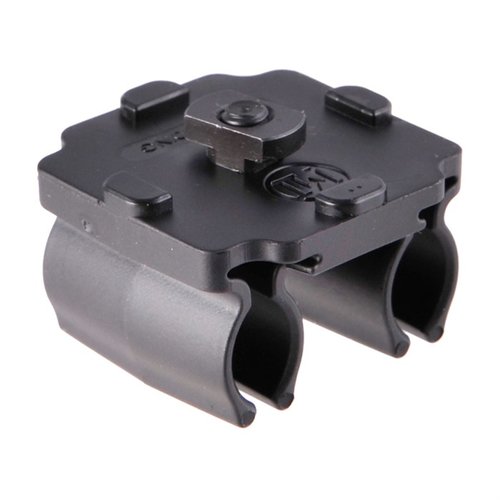 Der UNIVERSAL SHELL HOLDER von MIDWEST INDUSTRIES bietet eine sichere Halterung für .357 bis 45-70 Patronen, ist M-LOK™ kompatibel und aus leichtem, memory-resistentem Polymer.