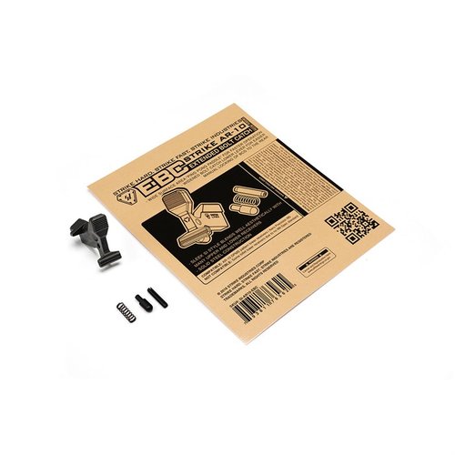 Der Strike AR-10 Enhanced Bolt Catch bietet eine breite Oberfläche für schnellere Bedienung, besseren Grip und eine robuste Bauweise für dein AR-10 Projekt.