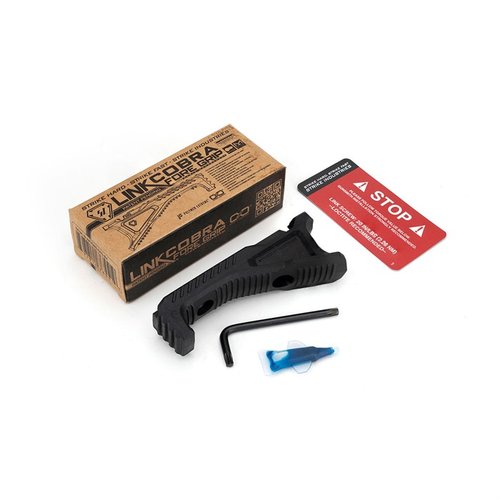 Der LINK Cobra Fore Grip mit Cable Management bietet dir eine komfortable, sichere Handhabung, M-LOK/KeyMod-Kompatibilität und ein praktisches Kabelmanagement-System.