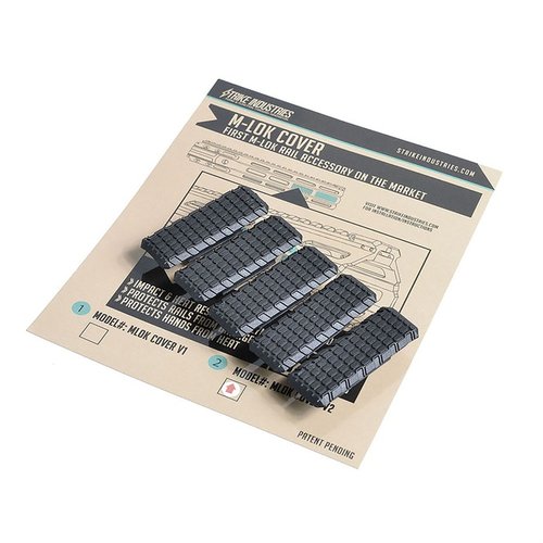 Die Strike Industries M-LOK Covers bieten unendliche Platzierungsoptionen, schützen deine Rail vor Stößen und sorgen für besseren Griff mit aggressiver Textur.