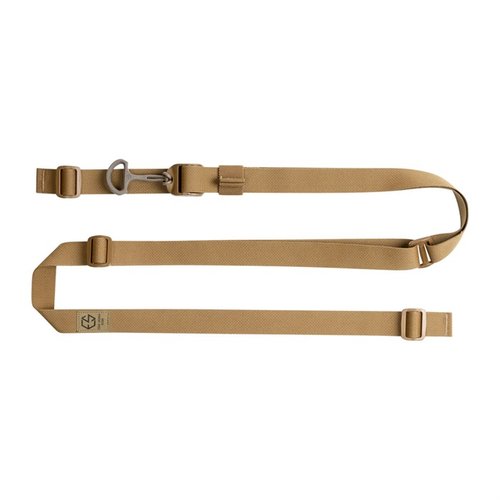 Der ESD Sling ist leicht, anpassbar und ermöglicht schnelle Anpassungen. Ideal für jede Waffe, mit praktischem Faltmechanismus für die Lagerung.