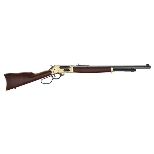 Die HENRY H010B .45-70 Lever Action Rifle bietet dir ein klassisches Design, eine robuste Messingkonstruktion und die Fähigkeit, großes Wild zu jagen.