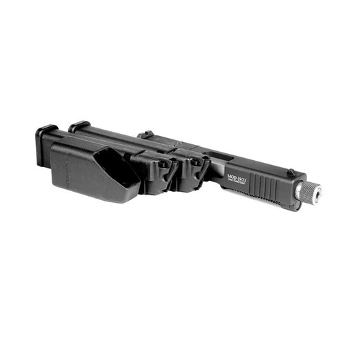 Mit dem Advantage Arms Conversion Kit für Glock 19/23 Gen 3 kannst du deine 9mm/.40 S&W auf 22lr umstellen, ideal für kostengünstiges Training und Spaß!