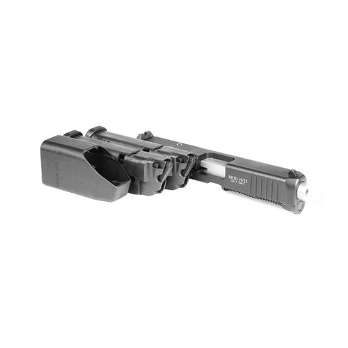 Mit dem CONVERSION KIT für Glock 19/23 Gen 5 kannst du deine 9mm auf 22lr umstellen, ideal für kostengünstiges Training und Spaß am Schießen!