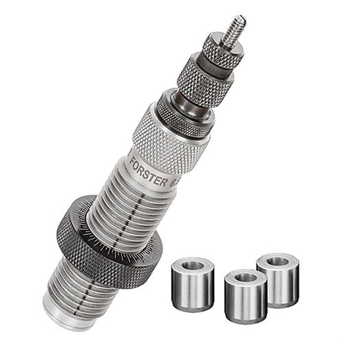 Das Bushing Full Length Sizing Die Kit von Forster enthält eine handpolierte Full Length Bushing Die und drei speziell ausgewählte Bushing-Größen für optimale Ergebnisse.