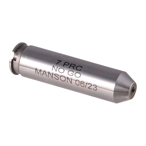 Mit den Manson Precision Rimless Cartridge Headspace Gauges kannst du präzise das Headspace überprüfen, um die Sicherheit und Leistung deiner Feuerwaffen zu gewährleisten.