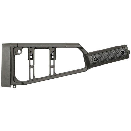 Das Lever Action Stock Series bietet dir Anpassungsfähigkeit, eine ambidextröse Gestaltung, eine einstellbare Polymer-Wangenauflage und M-LOK™-Kompatibilität.