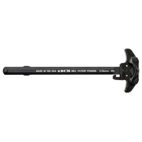 Der BCM Mk 2 Charging Handle bietet ein ergonomisches, ambidextröses Design, optimierte Gasableitung und eine langlebige Bauweise aus 7075 T6 Aluminium.