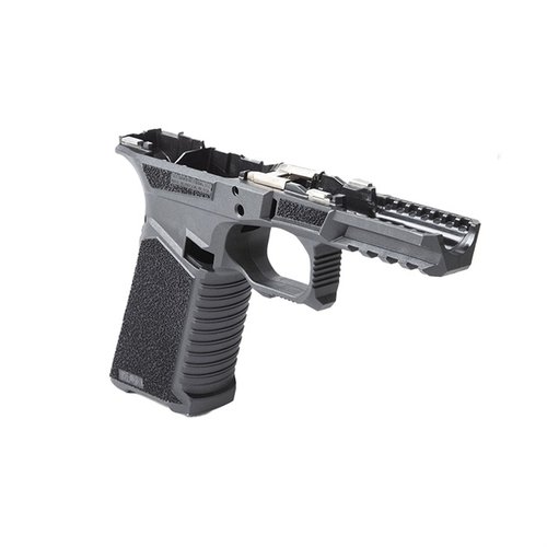 Der SCT 17 Full-Size Polymerrahmen bietet ergonomisches Design, aggressive Textur, Picatinny-Schiene und ist kompatibel mit Glock® Gen 3, ideal für deine Pistolenbauprojekte.