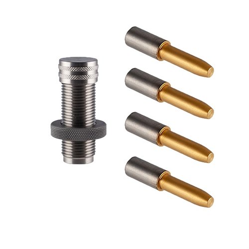 Das Sinclair TiN Coated Turning Mandrel Kit bietet präzise Mandrels und eine Expander Die für optimale Nackenspannung und höchste Toleranzen.