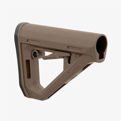 Der MAGPUL DT Carbine Stock bietet eine robuste, anpassbare Lösung für AR15/M16/M4 mit verbesserter Stabilität, einfacher Anpassung und einem rutschfesten Butt-Pad.
