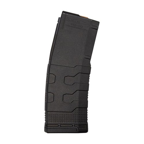 Das AR-15 MOD-3 Magazin bietet 30 Schuss, ist aus robustem Polymer gefertigt, hat eine rutschfeste Oberfläche und einen selbstschmierenden Follower für reibungsloses Nachladen.