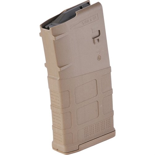 Das PMAG LR/SR GEN M3 Magazin bietet 10 Schuss Kapazität, ist leicht, zuverlässig und einfach zu reinigen – perfekt für AR-308 und ähnliche Gewehre.
