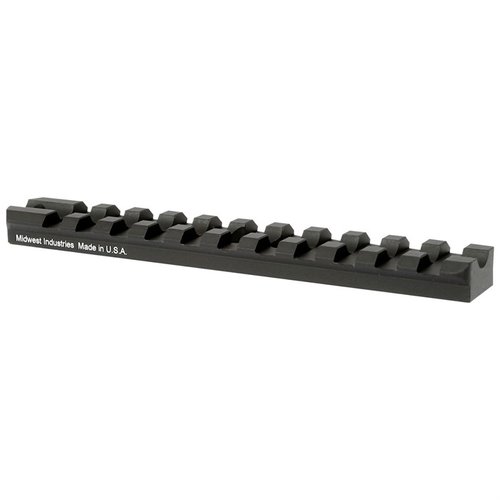 Die HENRY Accessory Rails von Midwest Industries bieten eine langlebige Picatinny Scope Rail aus anodisiertem Aluminium, ideal für Henry 38/357, 44 Mag und 45 Colt.