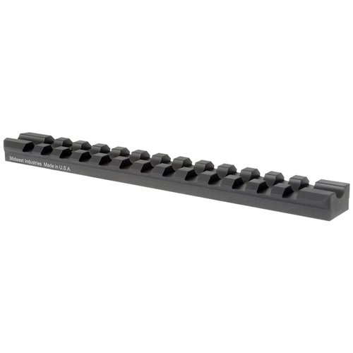 Die HENRY Accessory Rails von MIDWEST INDUSTRIES bieten eine stabile Picatinny Scope Rail aus anodisiertem 6061 Aluminium, ideal für Henry 38/357, 44 Mag und 45 Colt.