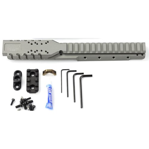 Verbessere deine Ruger® Mini-14® oder Mini Thirty® mit der präzisen Hannibal Rail, die eine direkte Montage von Mikro-Red-Dots und Zubehör ermöglicht.