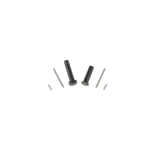 Das Geissele Super Duty Stainless Takedown Pin Set besteht aus langlebigem Edelstahl, ist rostfrei und enthält hochwertige Detents und Federn.