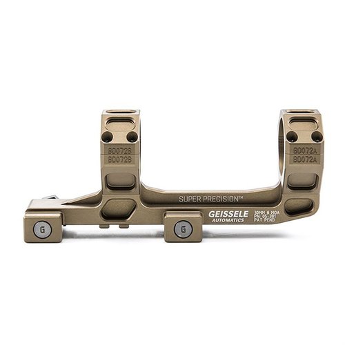 Die Geissele Super Precision AR-15/M4 Montagen bieten maximale Stabilität und Rückkehr zur Null durch einteiliges Billet-Aluminium und 1.400 Pfund Klemmkraft.