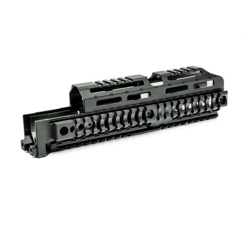 Die AK Alpha Series Quad Rail Handguards bieten Flexibilität, eine robuste Bauweise aus leichtem Aluminium, einfache Montage und kompatible Zubehöroptionen für dein AKM.
