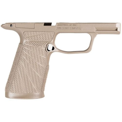 Verbessere dein Schießerlebnis mit dem WILSON COMBAT P365 XMacro Grip-Modul: bessere Kontrolle, ergonomisches Design und verbesserte Traktion für dein SIG-SAUER.