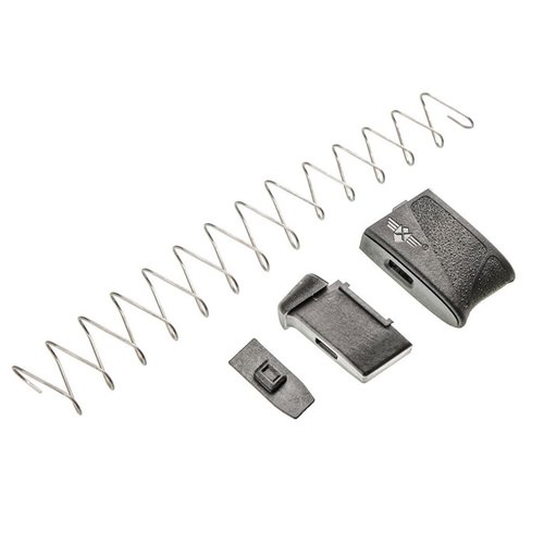 Der MTX Magazine Extender für die M&P Shield 9mm bietet +2 Schuss, einfache Installation, hohe Zuverlässigkeit und eine speziell entwickelte Feder für optimale Leistung.