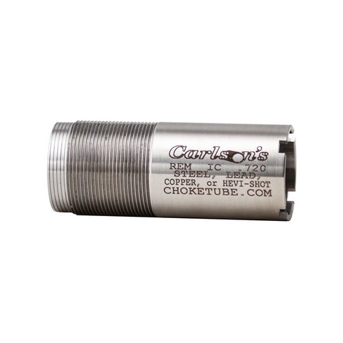 Die FLUSH MOUNT Ersatzchoke für Remington sind aus 17-4 Edelstahl gefertigt, kompatibel mit verschiedenen Schrotarten und bieten eine lebenslange Garantie von Carlson's!